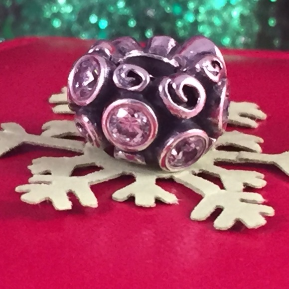 Pandora Jewelry - Authentic PANDORA 925 Silver Primrose Clear CZ